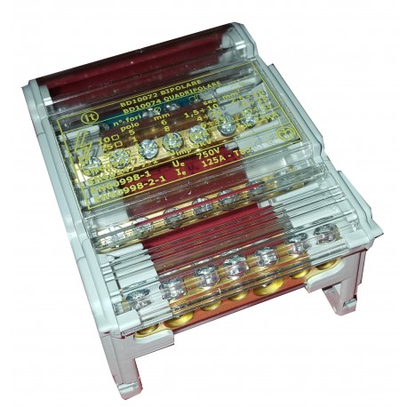 [CUA-REP-BRE100] REPARTIDOR TETRAPOLAR 100A 7 SALIDAS ABB