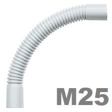 CURVA FLEXIBLE LIBRE HALOGENOS 25