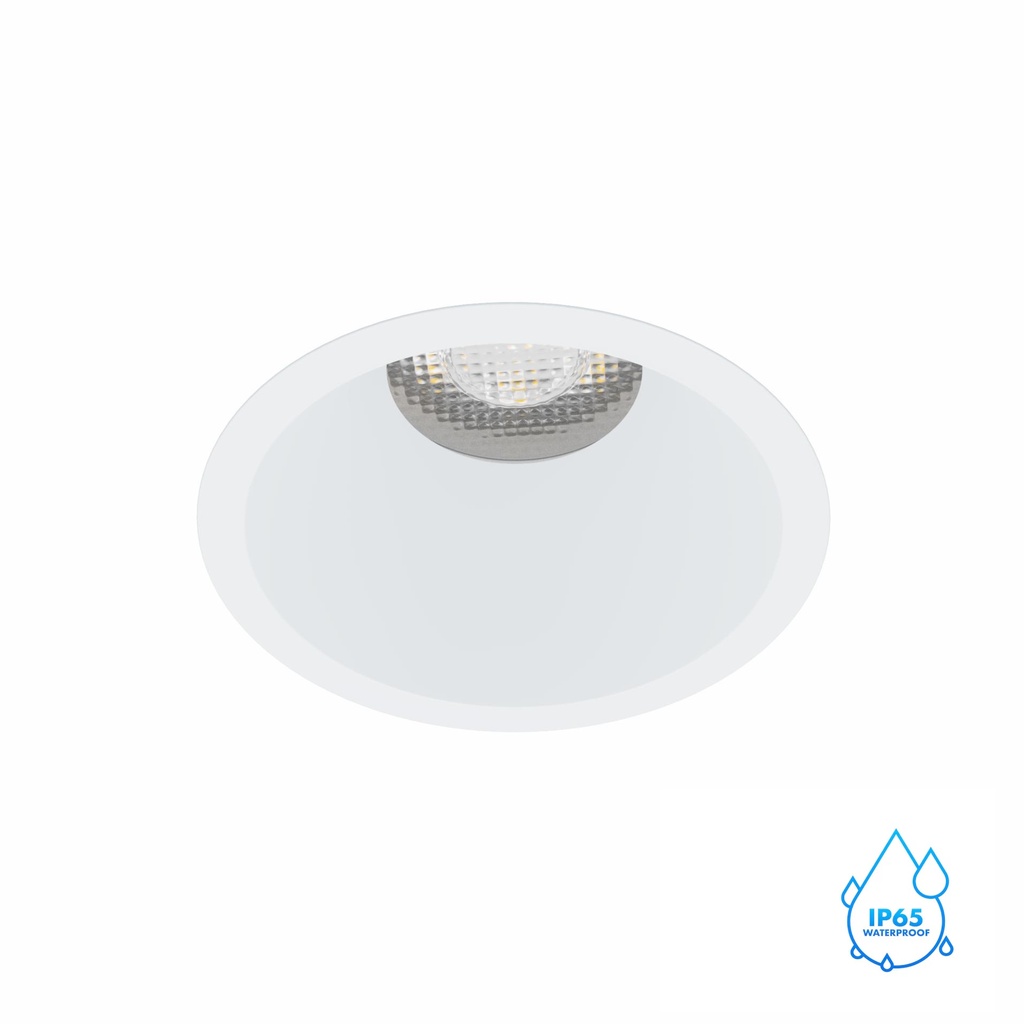 [ARO-LUK-IP65-BL] ARO GU10 LUK IP65 REDONDO BLANCO BENEITO FAURE