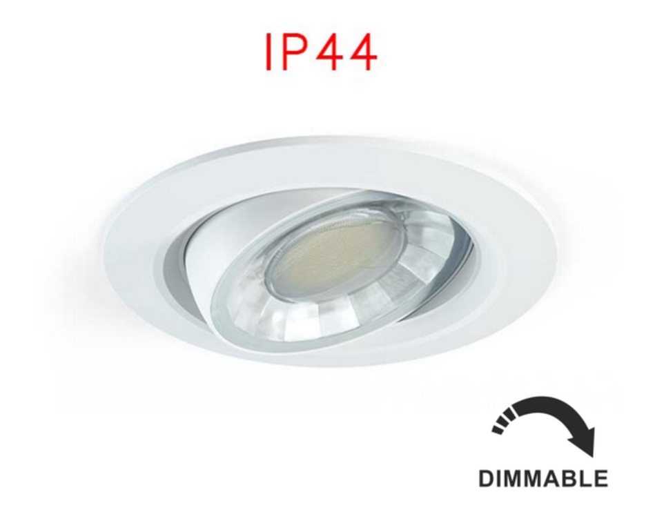 [DW-8W-RD-3-DIM] DOWNLIGHT 'COMPAC' R 8W 660lm 220-240V 90º 3000ºK LUZ CALIDA DIMMABLE LED