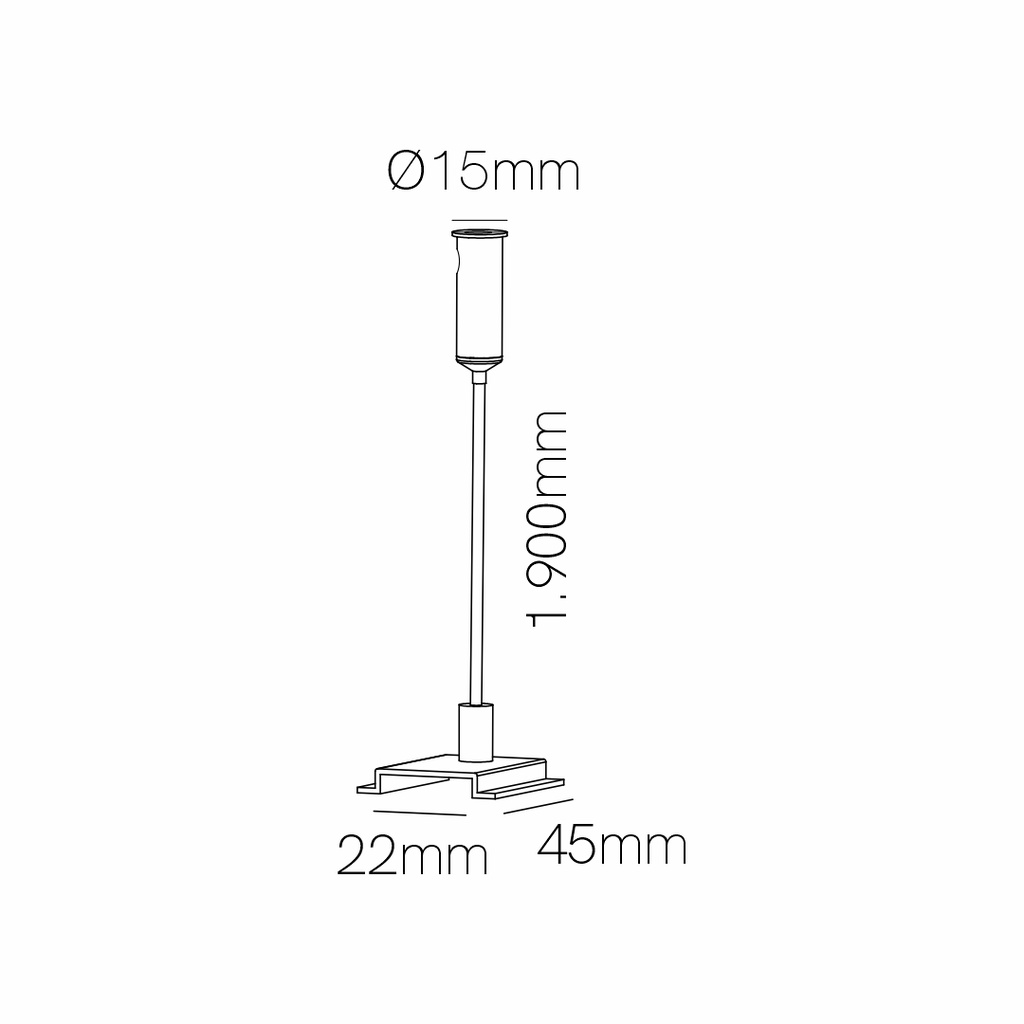 KIT DE SUSPENSION CARRIL MAGNETICO