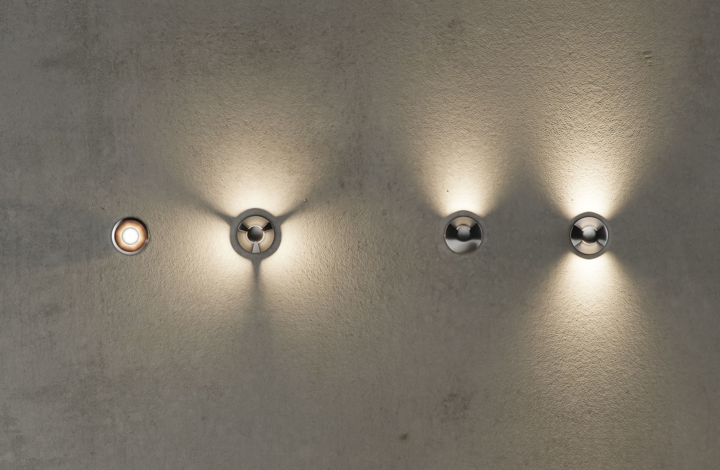 [FS-4331] FOCO EMPOTRABLE TRANSITABLE OPTIC INOX LED BRIDGELUX 2W 55lm IP67 35º 3K 20H