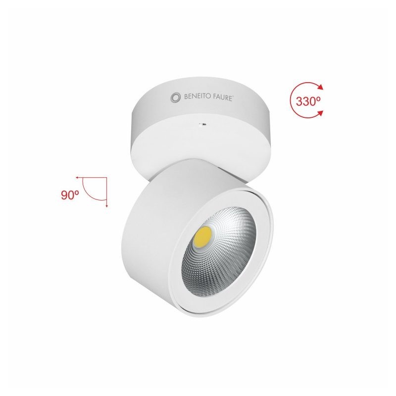 [APL-CONCORD-BL] APLIQUE LED CONCORD 14W 1205lm SWITCH CCT (27-30-40K) BLANCO IP20