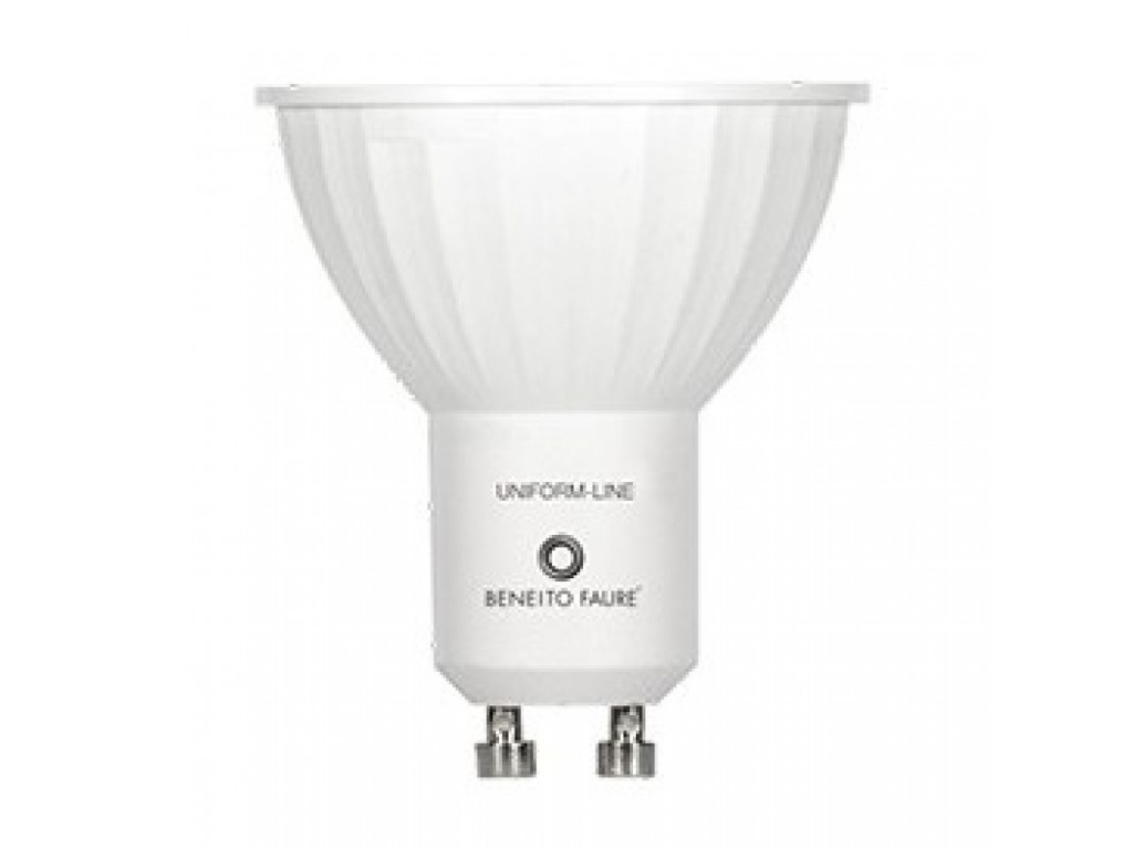 BOMBILLA LED DICROICA GU10 6W 5K LUZ FRIA 560lm 120º BF