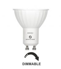 BOMBILLA LED DICROICA SYSTEM GU10 8W 2700ºK LUZ CALIDA 660LM 60º DIMMABLE