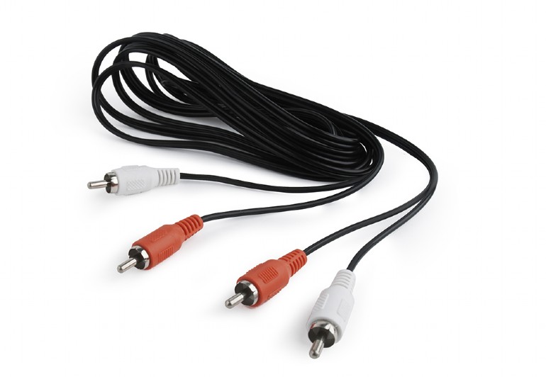 CABLE AUDIO 2 RCA MACHO - 2 RCA MACHO 3mts