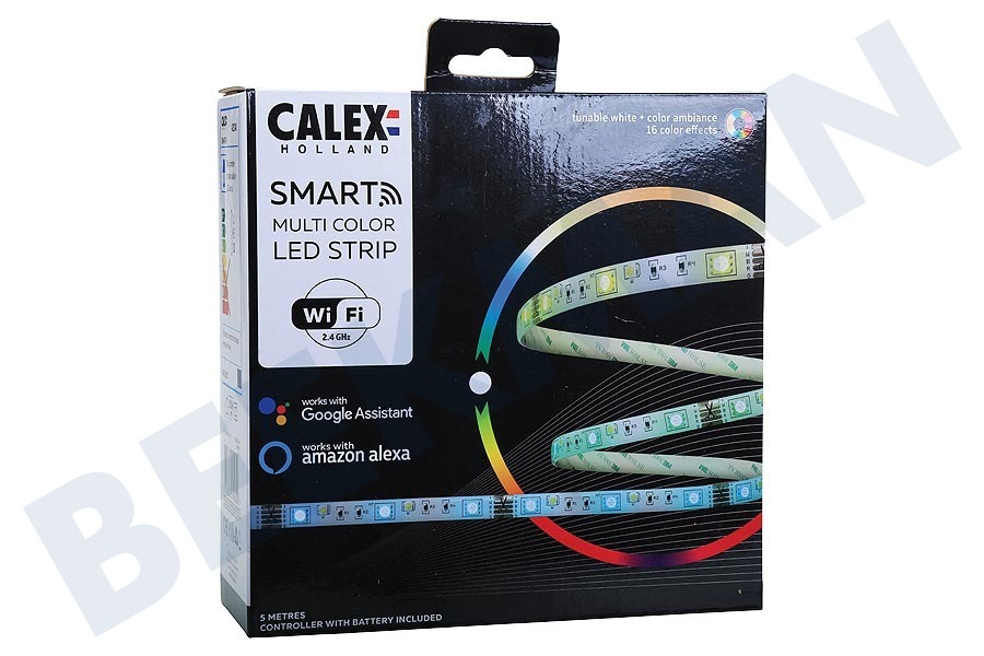 [TDL-KIT-5M-RGBCCT] KIT TIRA LED SMD5050 RGB+CCT 24W WIFI SMART ALEXA+GOOGLE CALEX