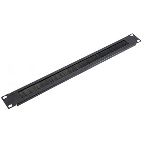 PANEL CEPILLO 1U PARA RACK 19''