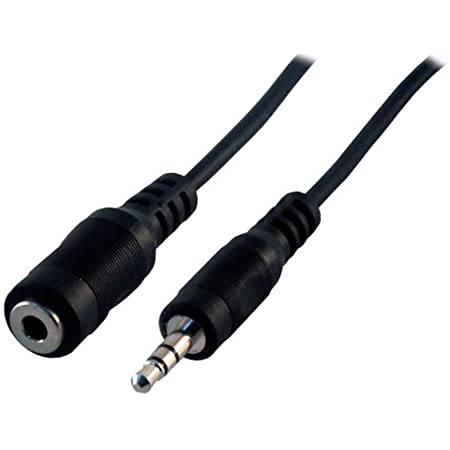 CABLE MINI JACK 3.5mm HEMBRA-MACHO 5mts