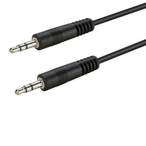 CABLE AUDIO JACK 3.5MM STEREO MACHO-MACHO 1MT