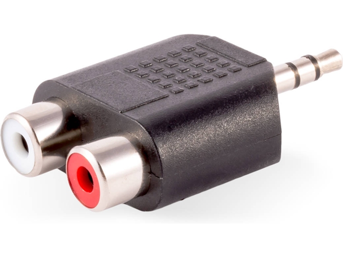 [SON-CON-3.5-2XRCA] Adaptador Stereo Mini Jack 3.5mm a 2 RCA Hembras