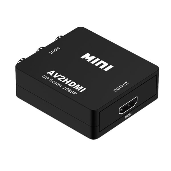 [IMG-CONV-AV-HDMI] MINI CONVERSOR AV A HDMI 1080P