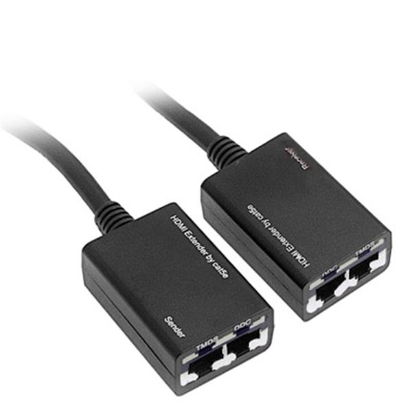 [IMG-EXT-HDMI-30M] AQPROX EXTENSOR HDMI/2 RJ45 30M SOPORTA RESOLUCIONES 1080P - 3D Y SONIDO DTS Y DOLBY TRUEHD