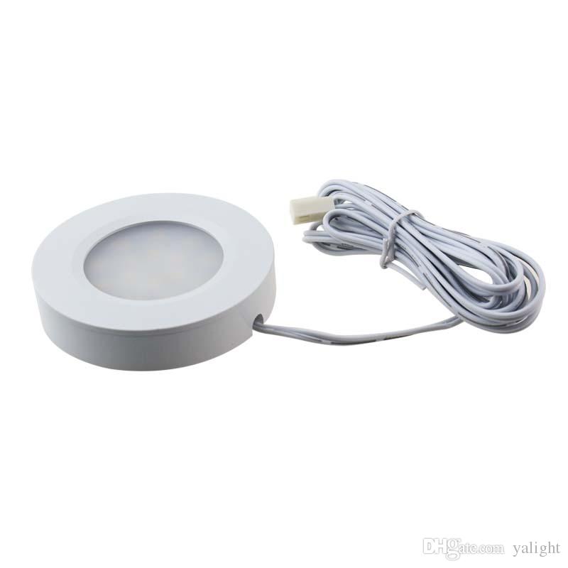 CABINET 3W 3K LUZ CALIDA COB 230VAC Ø55X13MM BLANCO