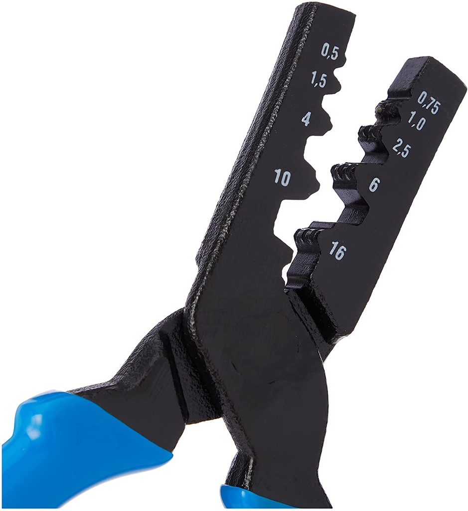 [HER-DRAPER] CRIMPADORA PUNTERAS HUECA DRAPER 0.5-16mm2 190mm