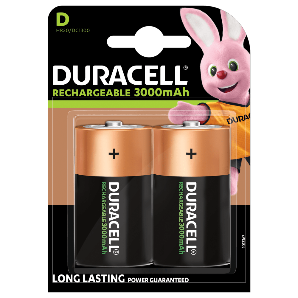 [BAT-D-DUR] BATERIA ALCALINA D 1,5V LR20 DURACELL PLUS
