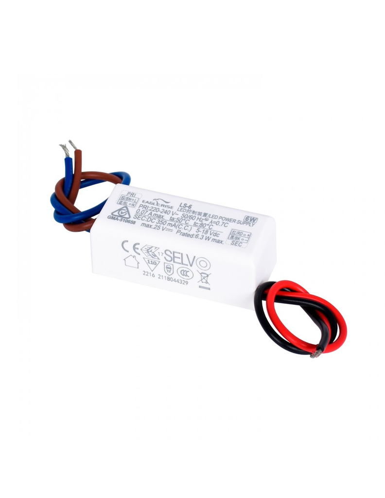LS-6-300 MB DRIVER CC 6W 5-20VDC 300mA 176-264Vca IP20