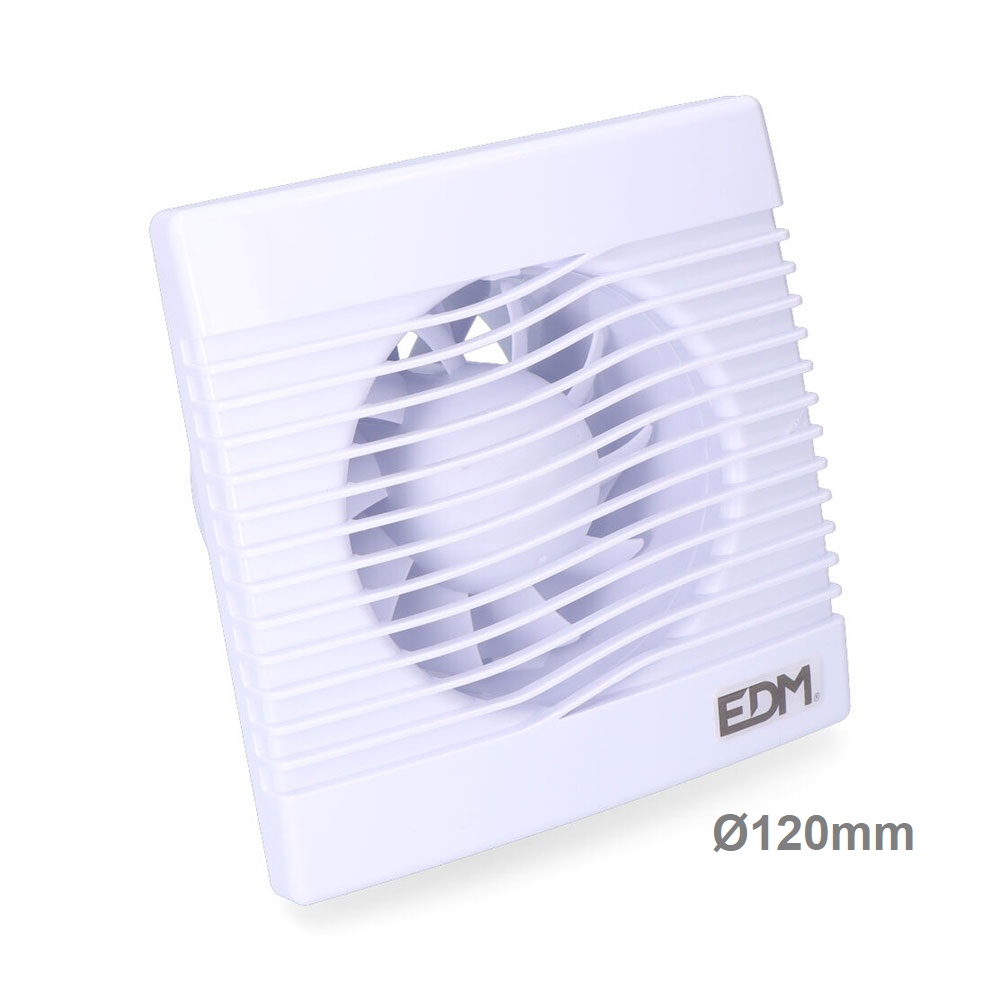 [EXA-08410] EXTRACTOR DE AIRE Ø120mm 16W 158m3 44dB