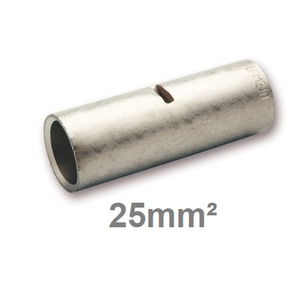 MANGUITO EMPALME DE COBRE 25MM