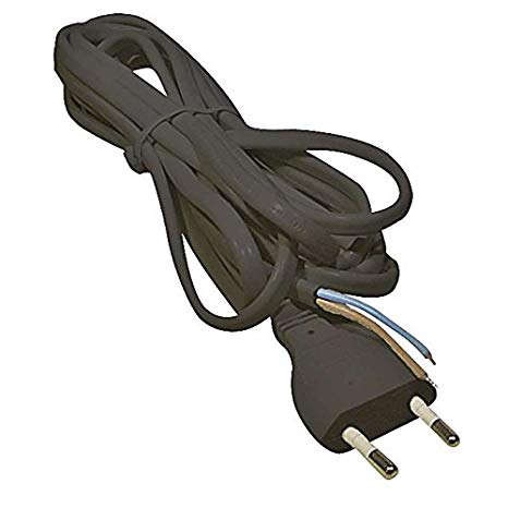 CABLE 2X0.75 2.5A C/INTERRUPTOR NEGRO