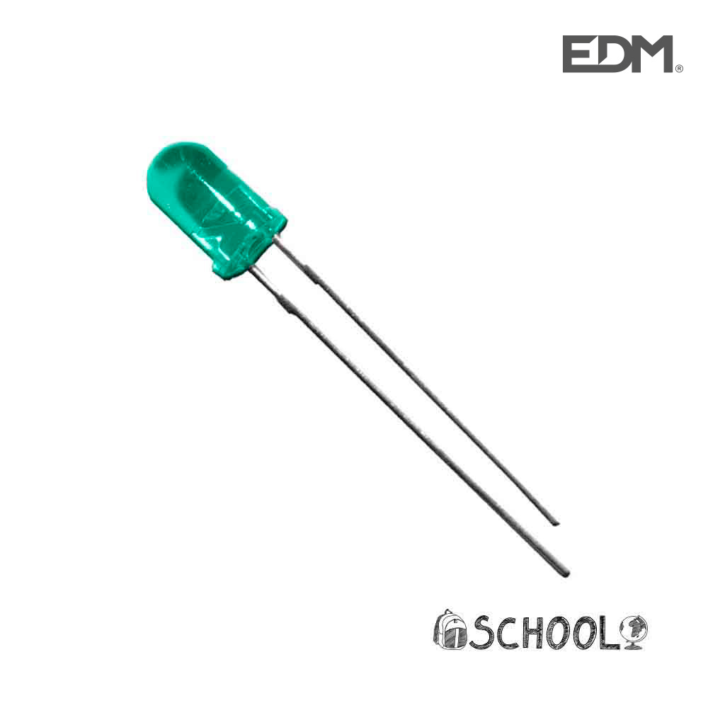 [LED-02014] DIODO LED AZUL 5MM ALTA LUMINOSIDAD 4,8V