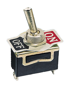 INTERRUPTOR UNIPOLAR RABILLO METALICO 10A 250V PALANCA