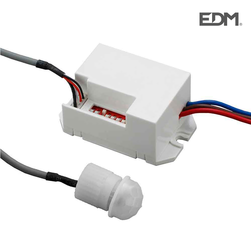 MINI DETECTOR MOVIMIENTO EMPOTRAR 360º 6M