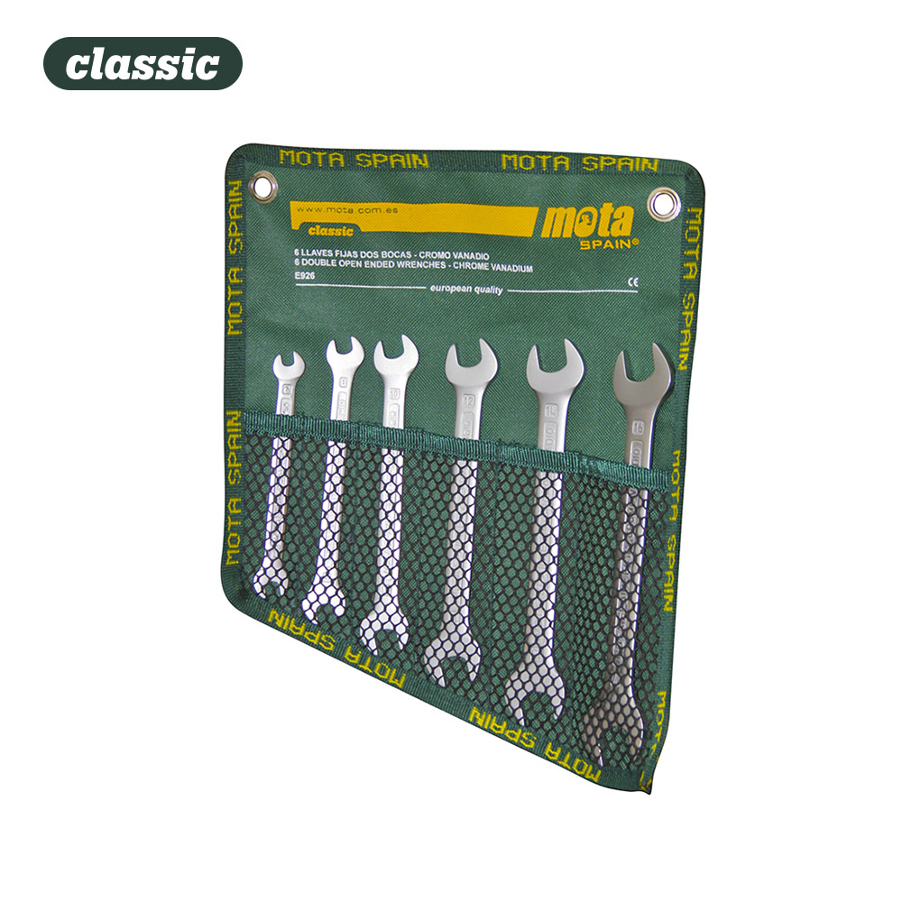 [HER-39002] JUEGO 6 LLAVES FIJAS DE 6 A 17MM E926