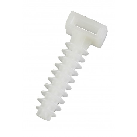 TACO BRIDA NYLON 6mm BOLSA 100uds BLANCO