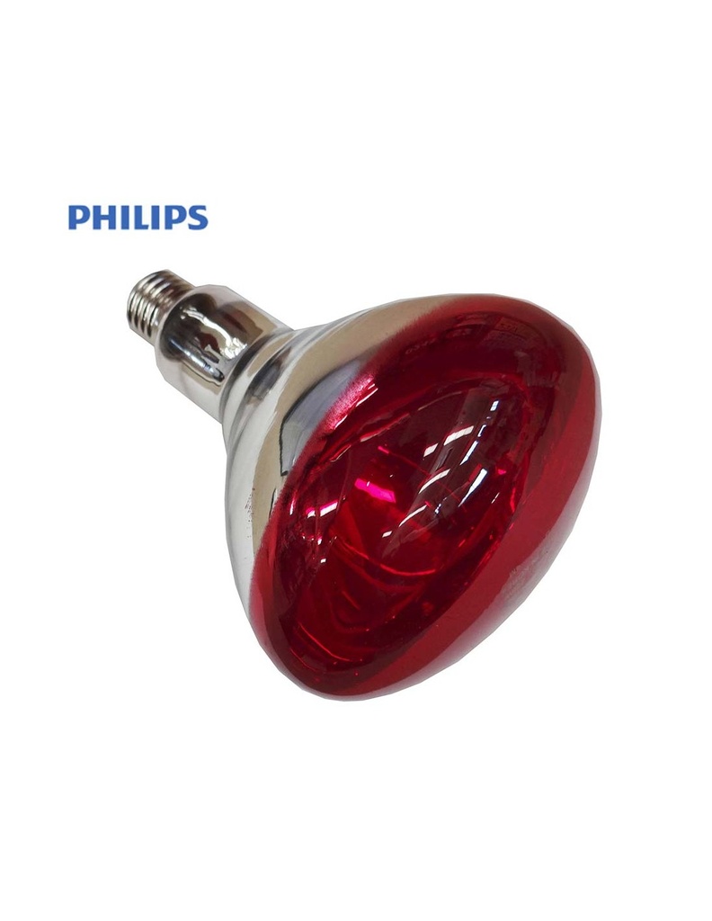 [ILT-E27-35200] LAMPARA INFRARROJA TERAPEUTICA E27 250W LUZ ROJA
