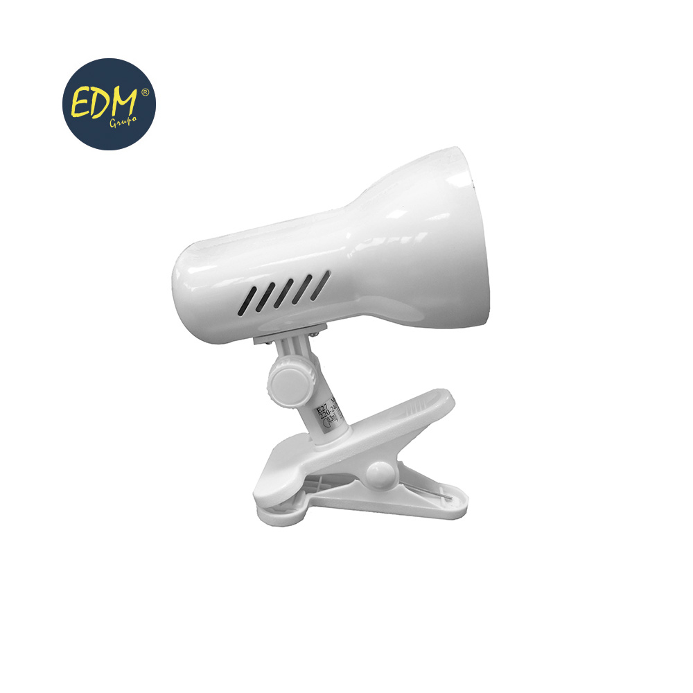 [LAF-32001] PINZA BLANCA REFORZADA E27 EDM