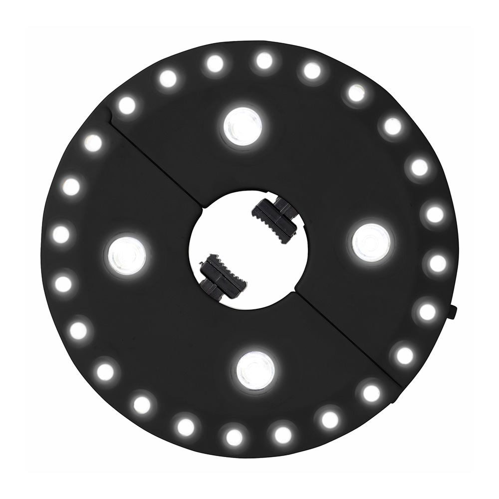 [LIN-74744] LUZ PARASOL 28LEDS 3 3000ºK LUZ CALIDA Ø16CM BAT LR03