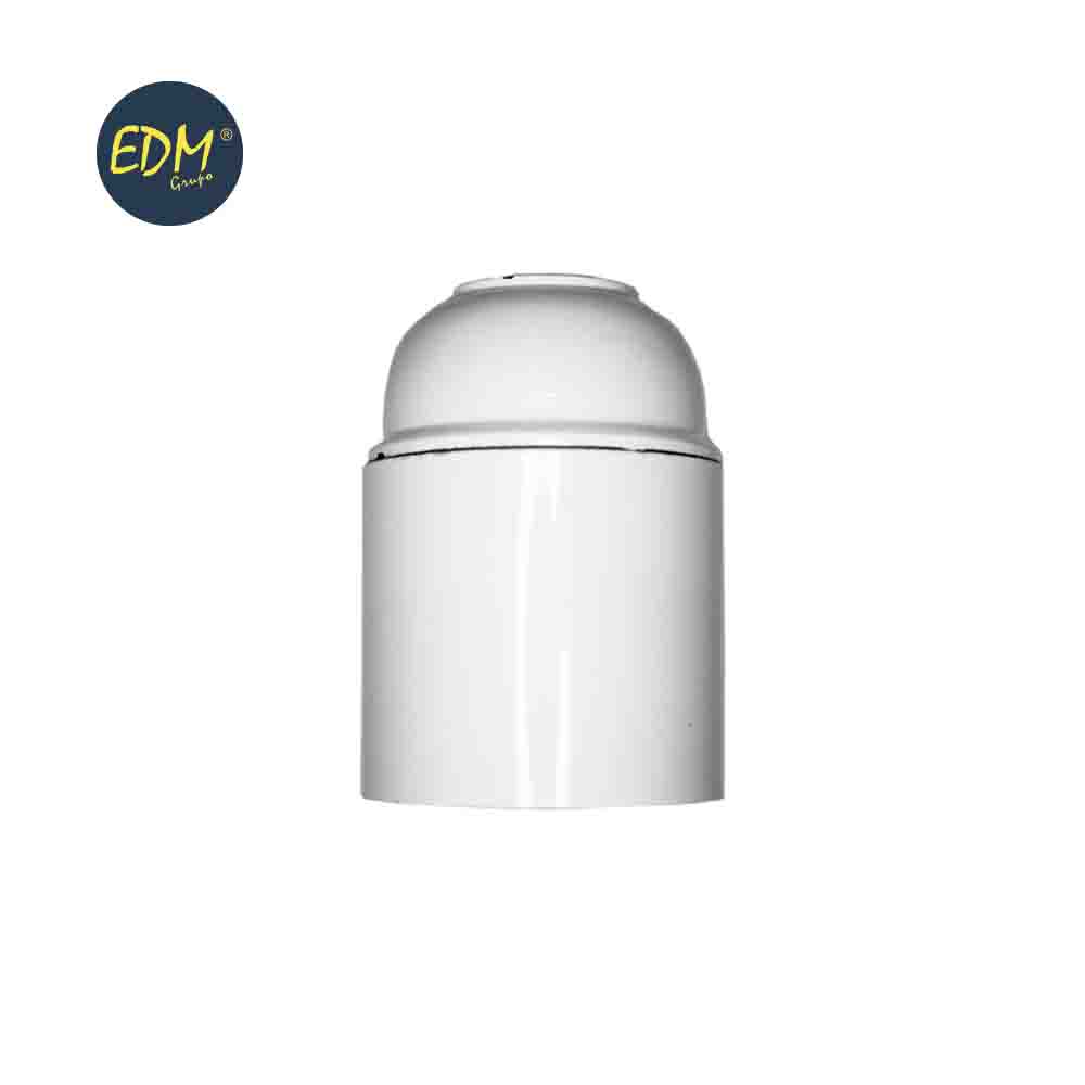 PORTALAMPARA E27 REFORZADO BLANCO BAQUELITA