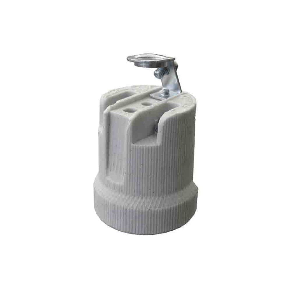 PORTALAMPARAS E27 PORCELANA