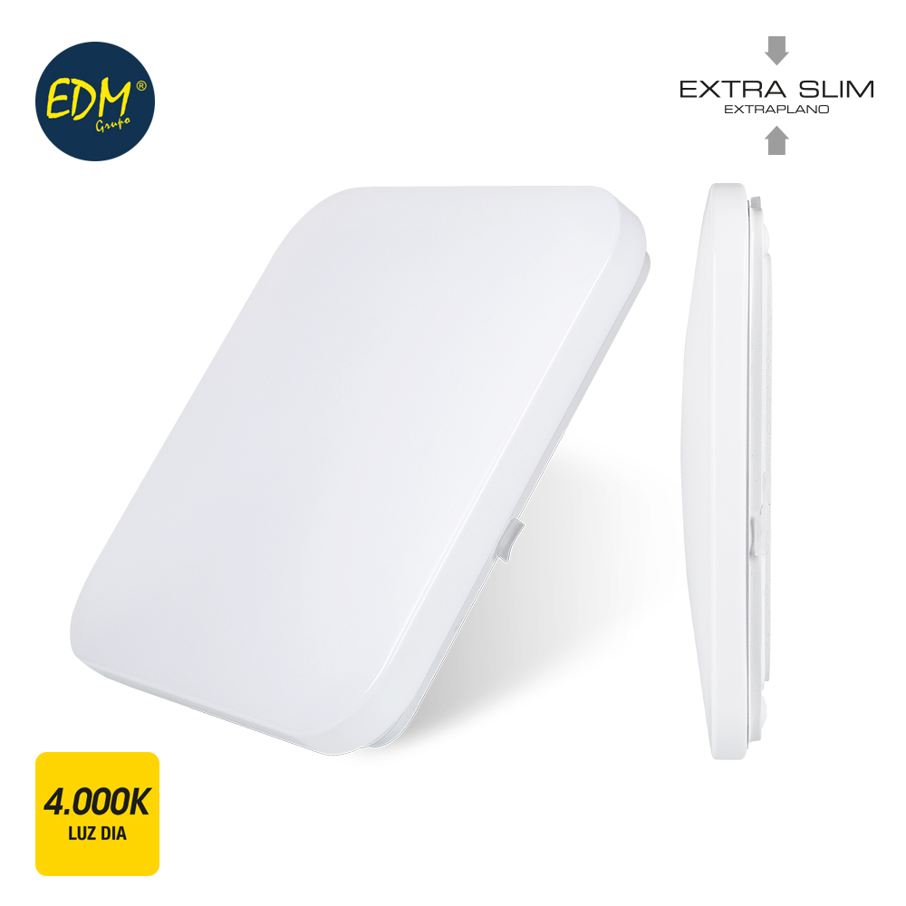 PLAFON 18W 4000ºK 1260LM 120º IP20 33x33x7cm