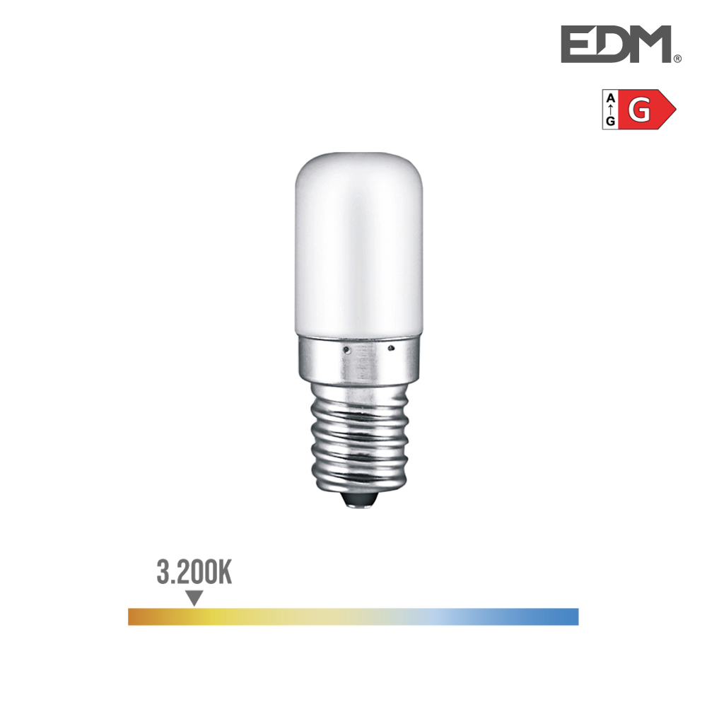 [E14-PEB-1.8W-3] BOMBILLA LED PEBETERO E14 1.8W 3K LUZ CALIDA 130LM 160º
