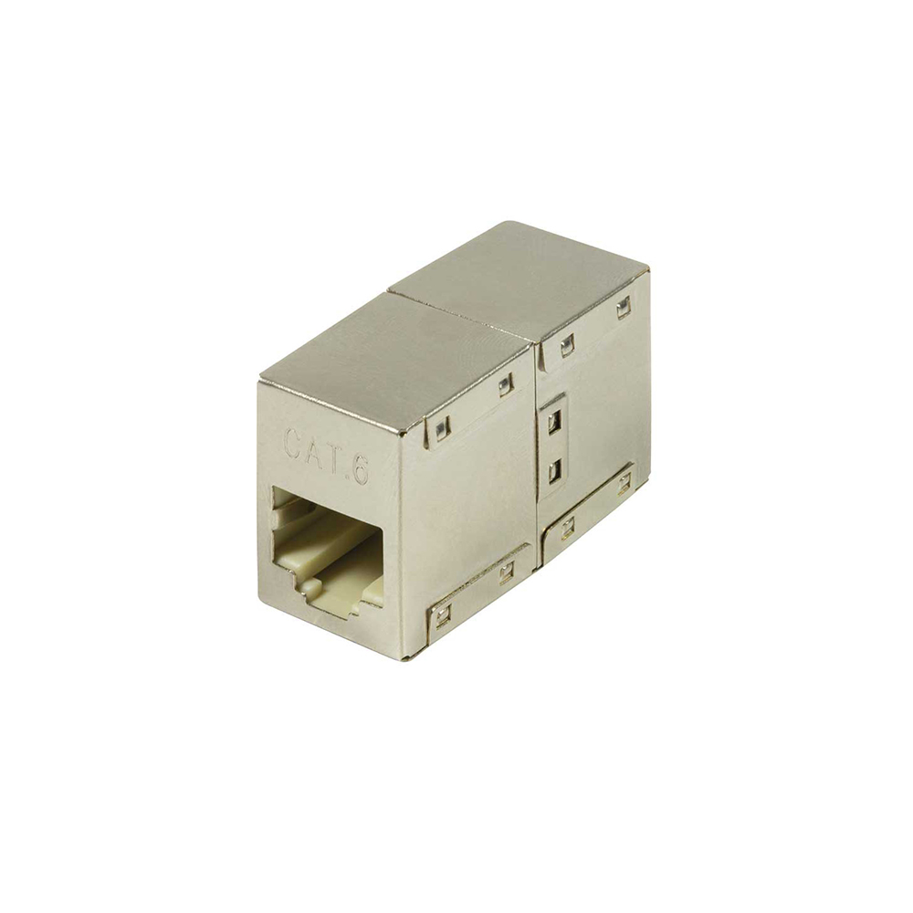 [INF-EMP-CAT6] CONECTOR ADAPTADOR EMPALME UNION RJ45 CAT6