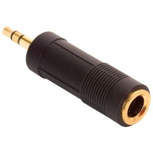 [SON-CON-ADA-JACK.2] ADAPTADOR STEREO JACK HEMBRA 6.3mm A JACK MACHO 3.5mm