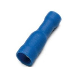 TERMINAL FASTON CILINDRICO HEMBRA Ø4.3mm NYLON AZUL