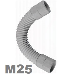 CURVA FLEXIBLE GRIS 25