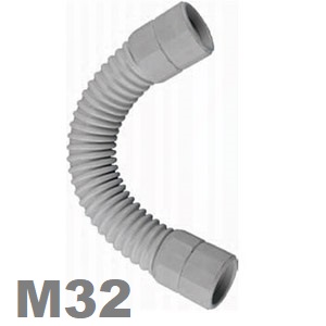 CURVA FLEXIBLE GRIS 32