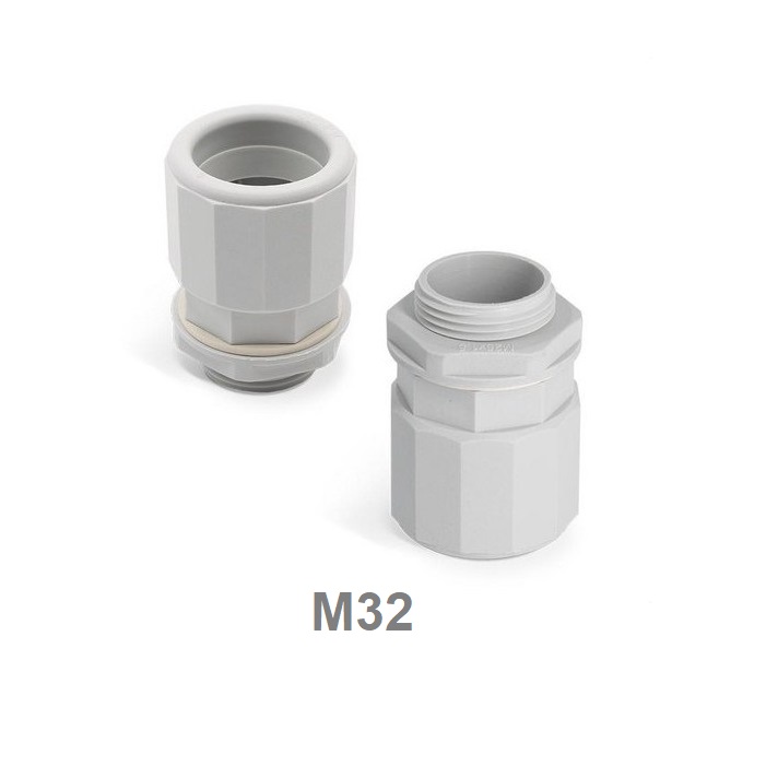 RACOR PLASTICO CAJA>TUBO M32