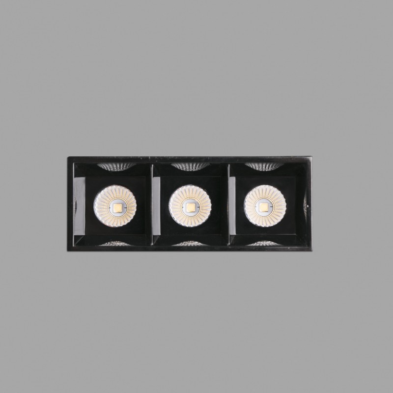DOWNLIGHT 'CARDAN' 'TROOP' 3X2W 3000ºK SIN DRIVER 700mA 9VDC