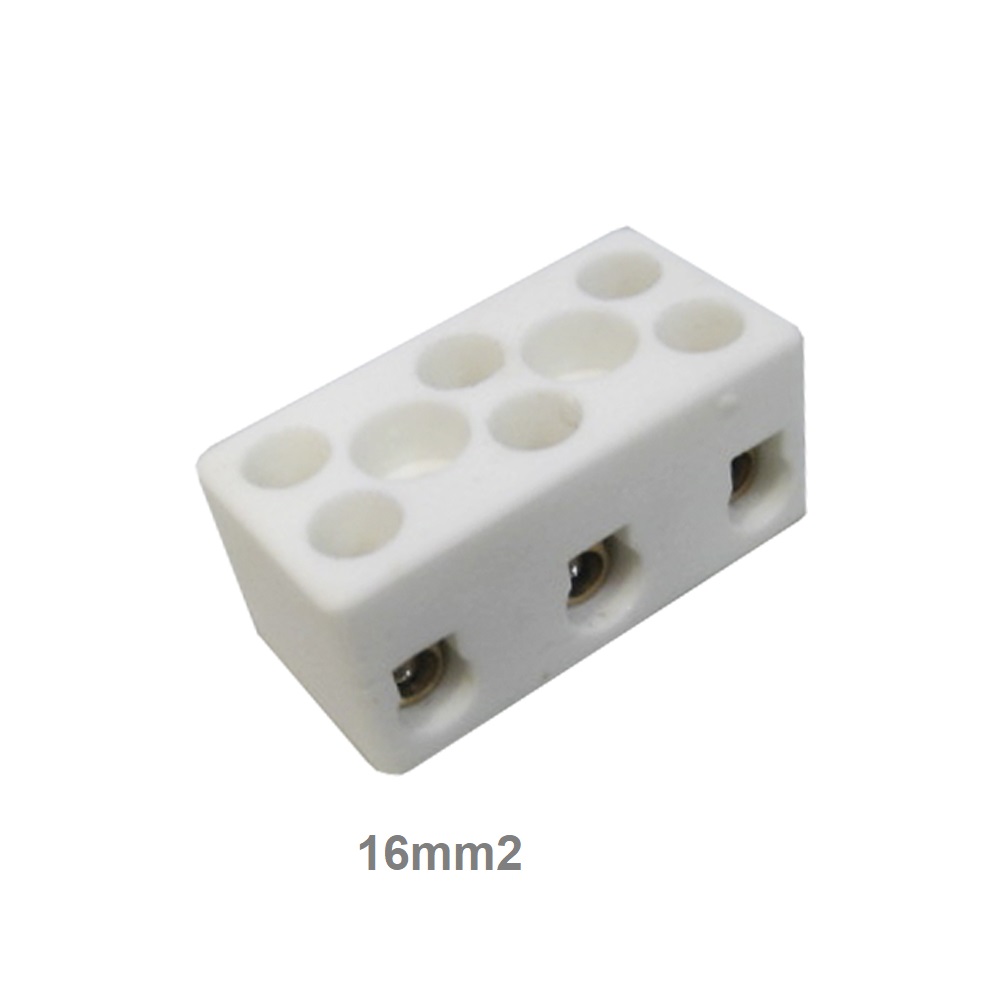 [REGLETA-CER-3X16MM] REGLETA DE CONEXION CERAMICA 3 BORNES 16mm 30A