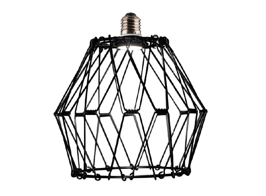 [LAM-2509007-N] LAMPARA NEGRA TRANSFORMABLE LED E27 4W 3000ºK