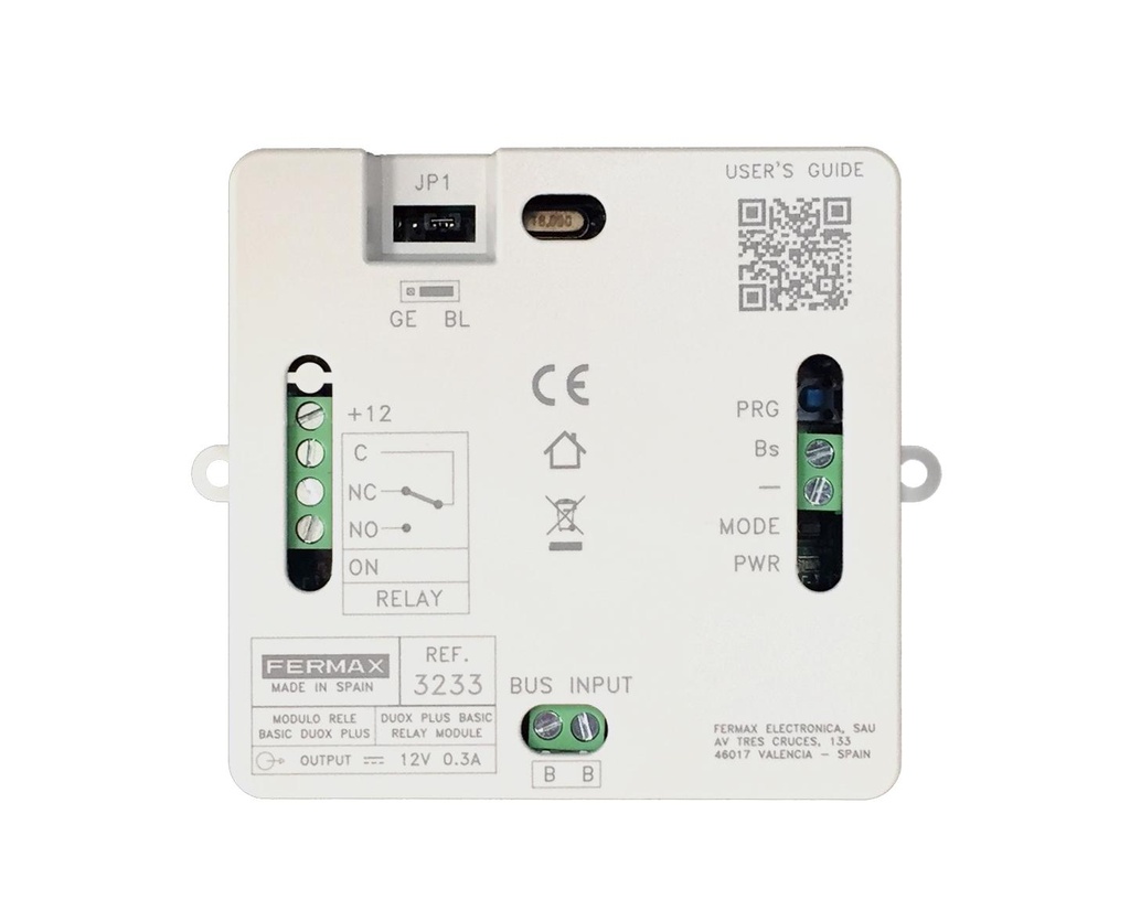 FERMAX RELE BASIC DUOX PLUS