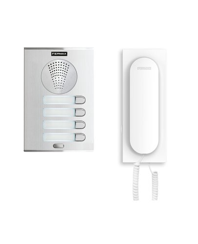 KIT PORTERO AUDIO FERMAX 4+n CITYLINE 4L AG 230V TEL. BL.