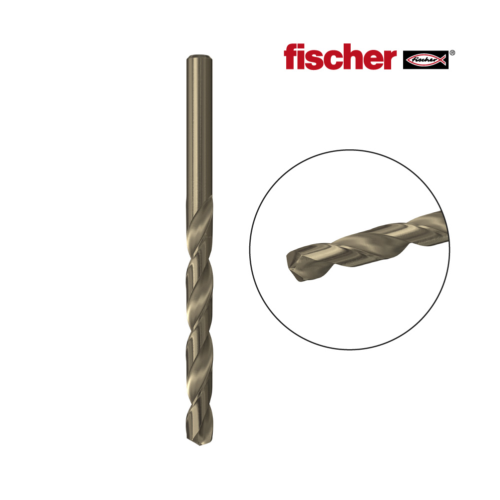 [BRO-MET-5MM] BROCA METAL HSS-CO 5,0X52/86 / 1K FISCHER