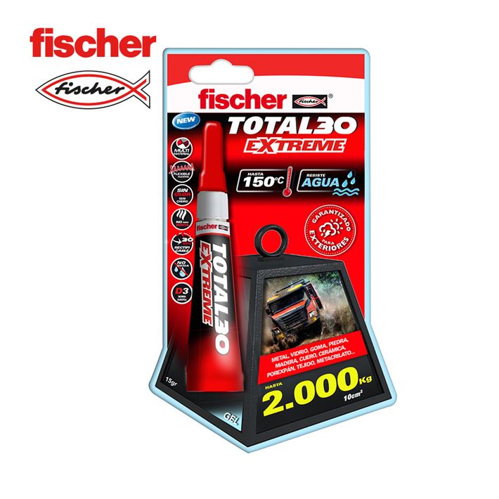 [QUI-47924] PEGAMENTO FISCHER ADHESIVO TOTAL 30seg 15g
