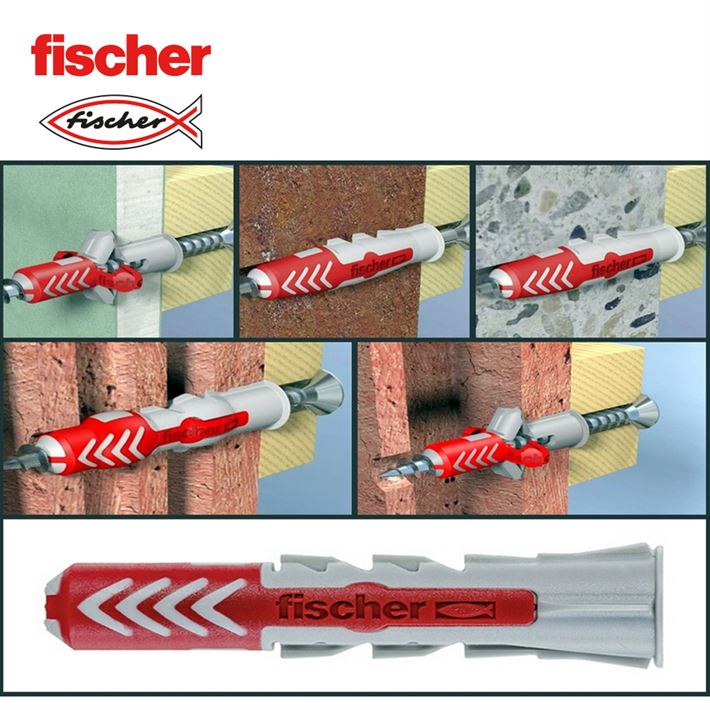 [FIJ-DUOPOWER-6X30S-B] BOTE 375uds TACO FISCHER DUOPOWER 6X30S + TORNILLO 4.5X40MM